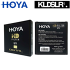 Hoya HD (Hardened Glass) 58mm UV (Ultra Violet) 8-layer Multi-Coated Digital Filter Local Original seal unit.